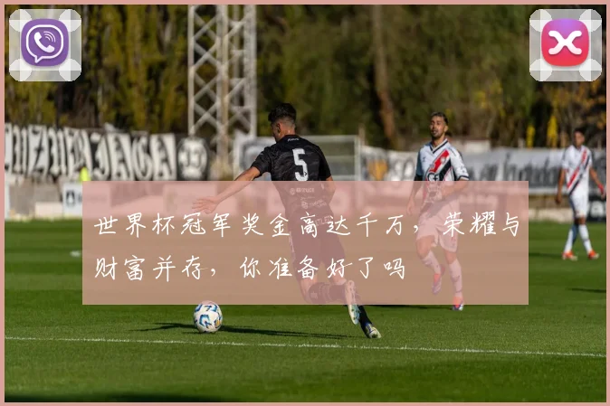 世界杯冠军奖金高达千万，荣耀与财富并存，你准备好了吗